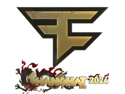 Sticker | FaZe Clan (Gold) | Shanghai 2024