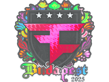 Sticker | FaZe Clan (Holo) | Budapest 2025