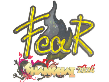 Sticker | fEAR (Glitter) | Shanghai 2024
