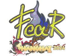 Sticker | fEAR (Holo) | Shanghai 2024