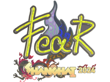 Sticker | fEAR (Holo) | Shanghai 2024