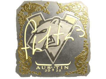 Sticker | FL1T (Gold) | Austin 2025