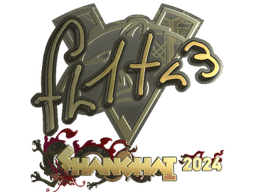 Sticker | FL1T (Gold) | Shanghai 2024