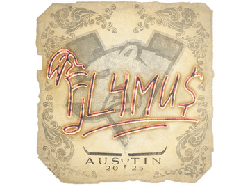 Sticker | FL4MUS | Austin 2025