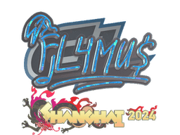 Sticker | FL4MUS (Glitter) | Shanghai 2024