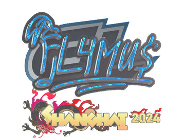 Sticker | FL4MUS (Glitter) | Shanghai 2024