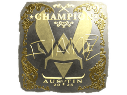 Sticker | FlameZ (Gold, Champion) | Austin 2025