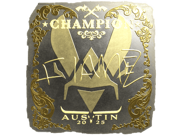 Sticker | FlameZ (Gold, Champion) | Austin 2025