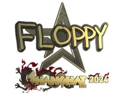 Sticker | floppy (Gold) | Shanghai 2024
