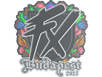 Sticker | Fluxo (Embroidered) | Budapest 2025
