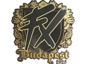 Sticker | Fluxo (Gold) | Budapest 2025