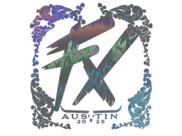 Sticker | Fluxo (Holo) | Austin 2025