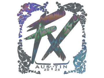 Sticker | Fluxo (Holo) | Austin 2025