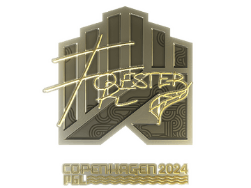 Sticker | Forester (Gold) | Copenhagen 2024