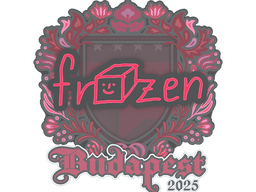 Sticker | frozen | Budapest 2025