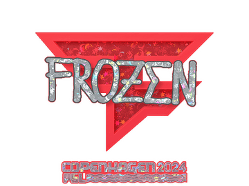 Sticker | frozen (Glitter) | Copenhagen 2024