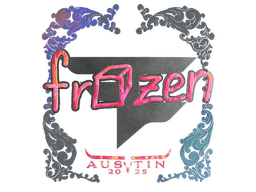Sticker | frozen (Holo) | Austin 2025