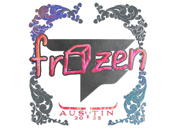 Sticker | frozen (Holo) | Austin 2025