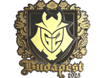 Sticker | G2 esports (Gold) | Budapest 2025