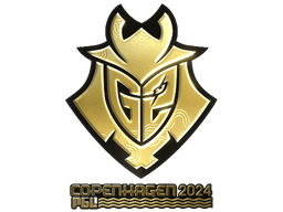 Sticker | G2 Esports (Gold) | Copenhagen 2024