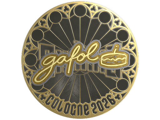 Sticker | gafolo (Gold) | Cologne 2026