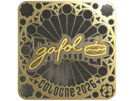 Sticker | gafolo (Gold, Ranked) | Cologne 2026