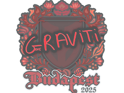 Sticker | Graviti | Budapest 2025