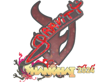 Sticker | Graviti (Glitter) | Shanghai 2024