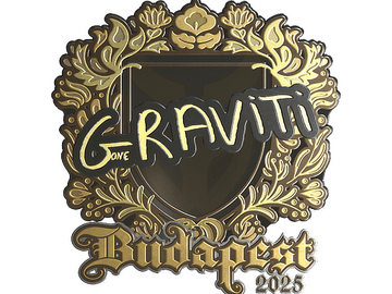 Sticker | Graviti (Gold) | Budapest 2025