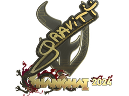 Sticker | Graviti (Gold) | Shanghai 2024