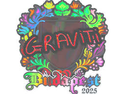 Sticker | Graviti (Holo) | Budapest 2025