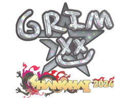 Sticker | Grim (Glitter) | Shanghai 2024