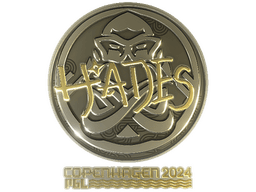 Sticker | hades (Gold) | Copenhagen 2024