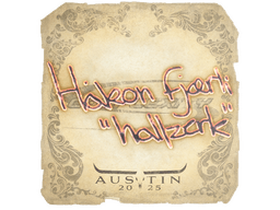 Sticker | hallzerk | Austin 2025