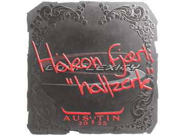 Sticker | hallzerk (Foil) | Austin 2025