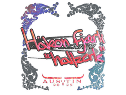 Sticker | hallzerk (Holo) | Austin 2025