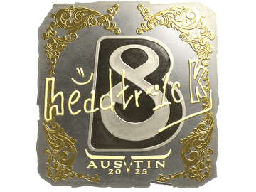 Sticker | headtr1ck (Gold) | Austin 2025