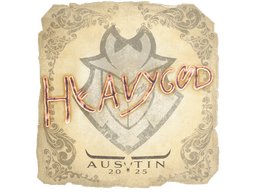 Sticker | Heavygod | Austin 2025