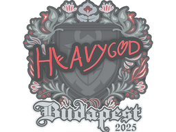 Sticker | Heavygod | Budapest 2025
