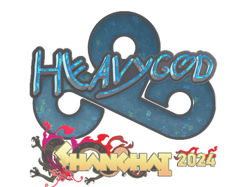 Sticker | Heavygod (Glitter) | Shanghai 2024