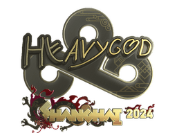 Sticker | Heavygod (Gold) | Shanghai 2024