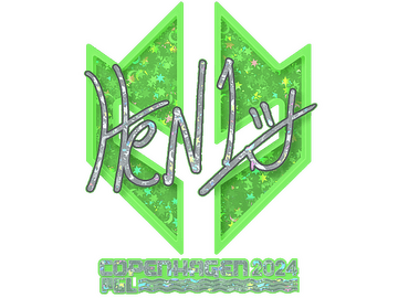 Sticker | HEN1 (Glitter) | Copenhagen 2024