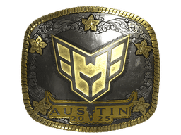 Sticker | HEROIC (Gold) | Austin 2025