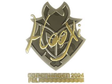 Sticker | HooXi (Gold) | Copenhagen 2024