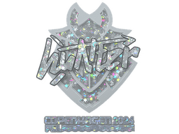 Sticker | huNter- (Glitter) | Copenhagen 2024