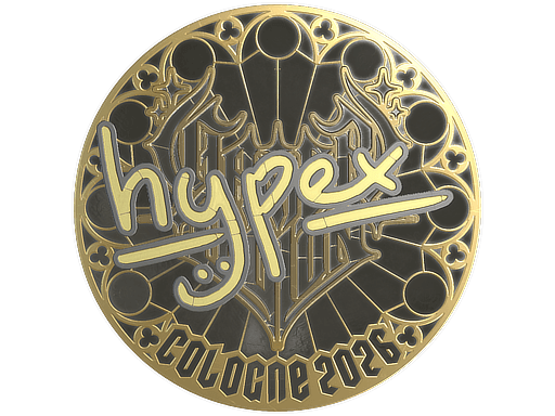 Sticker | hypex (Gold) | Cologne 2026