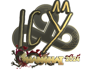 Sticker | ICY (Gold) | Shanghai 2024