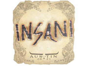 Sticker | insani | Austin 2025