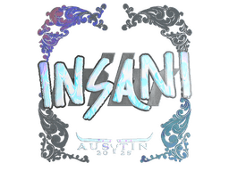 Sticker | insani (Holo) | Austin 2025