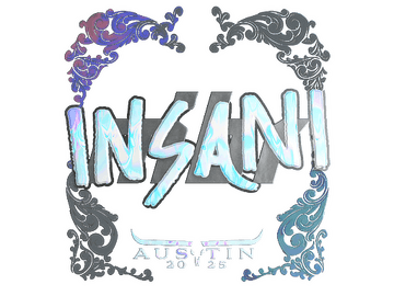 Sticker | insani (Holo) | Austin 2025